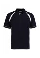 Poloshirts Kustom Kit Oak Hill KK615 navywhite